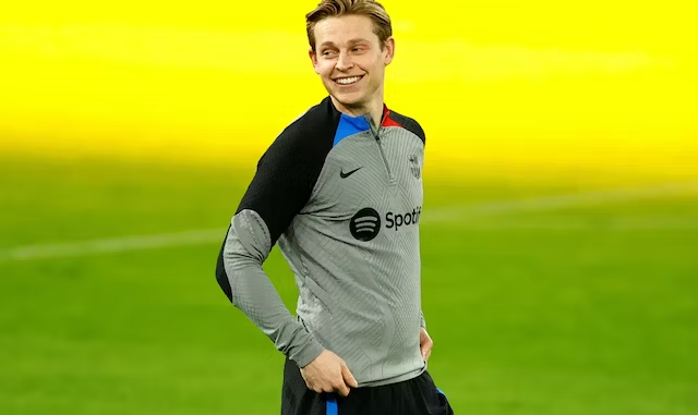 Wakhtiga Ay Barcelona Heshiiska Cusub Ka Saxiixanayso Frenkie De Jong Oo La Ogaaday.