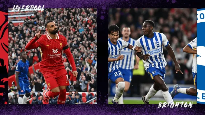 Hordhac: Liverpool Vs Brighton: Reds Oo Rikoodh Fiican Ku Leh Kulanka.