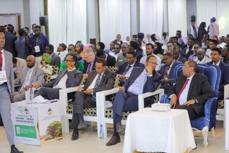 Shirwaynaha isbeddelka Cimilada Puntland oo Garowe laga daah-furay