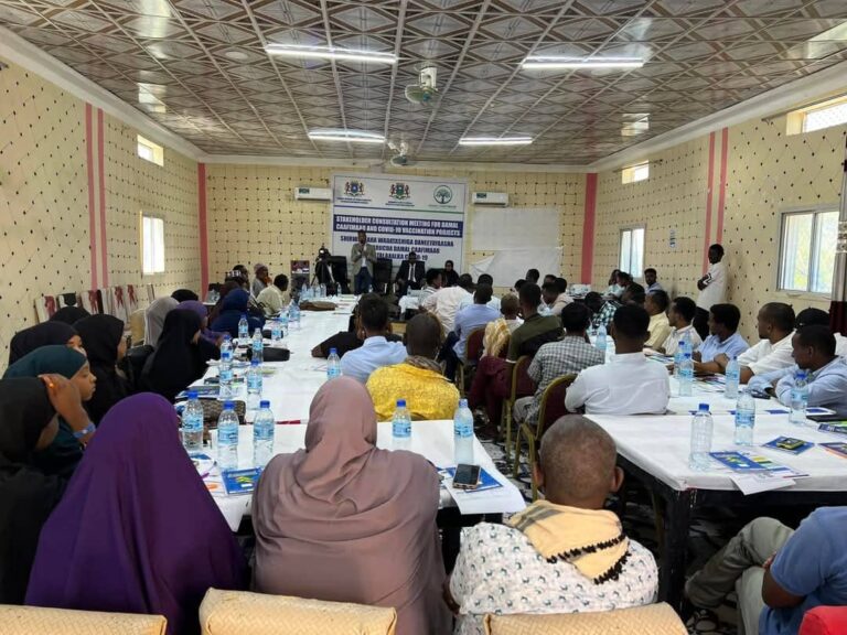 Shir looga hadlayay mashaariicda Damal caafimaad oo lagu qabtay Baladweyne