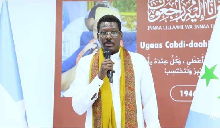 Madaxweynaha Galmudug oo Muqdisho soo xiray gogosha tacsida Ugaas Cabdi-Daahir.