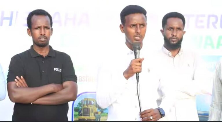 Dhismaha Waddo Interlock ah oo Laga Bilaabay Degmada Heliwaa