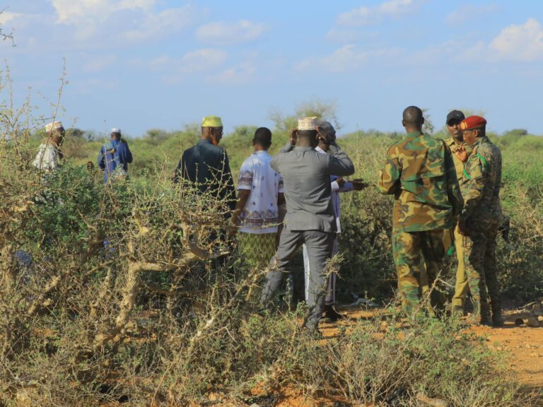 Ciidanka Nabad ilaalinta Galbeedka Mudug oo lagu wareejiyay goobihii lagu dagaallamay.