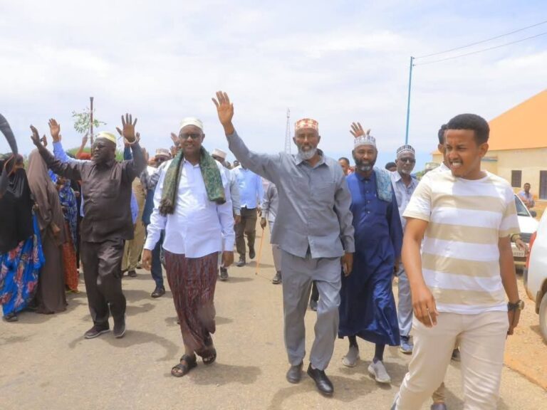Guddiga nabadaynta Galbeedka Mudug oo lagu soo dhoweeyay Bandiiradley