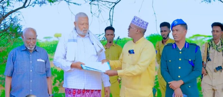 Maxkamadda dagmada Guriceel oo dhul ay u xakuntey ku warejisay Muwaadin Soomaaliyeed.