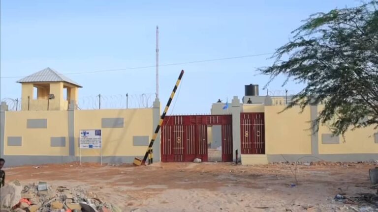 Saldhiga Booliiska degmada Ceeldheer oo xarigga laga jaray.