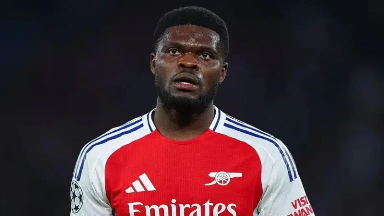 Ciyaaryahankii hore ee kooxda Arsenal Thomas Partey oo lagu soo eedeeyay kufsi