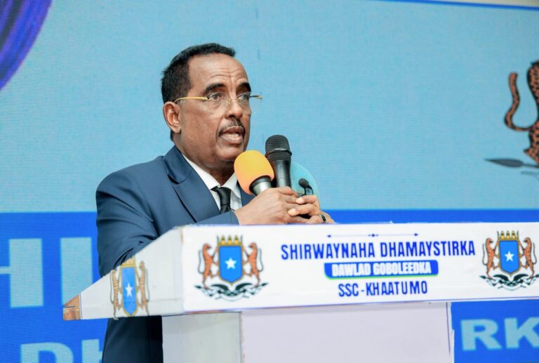 Wasaaradda Arimaha gudaha Xfs oo ka hadashay qaabka  dhismaha Maamulka SSC-Khaatumo.