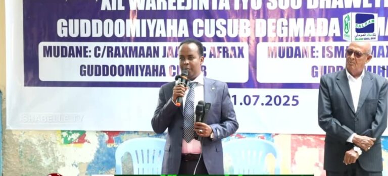 Maamulka degmada xamar-jajab oo wada qorshe lagu yareynayo saxmadda