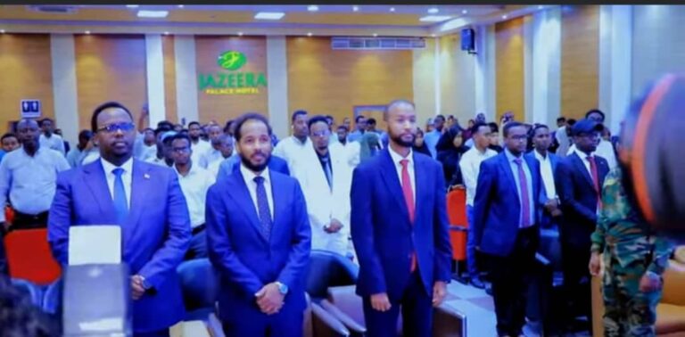 Xuska maalinta caalamiga ee Dhallinyarada adduunka  oo lagu qabtay Muqdisho.