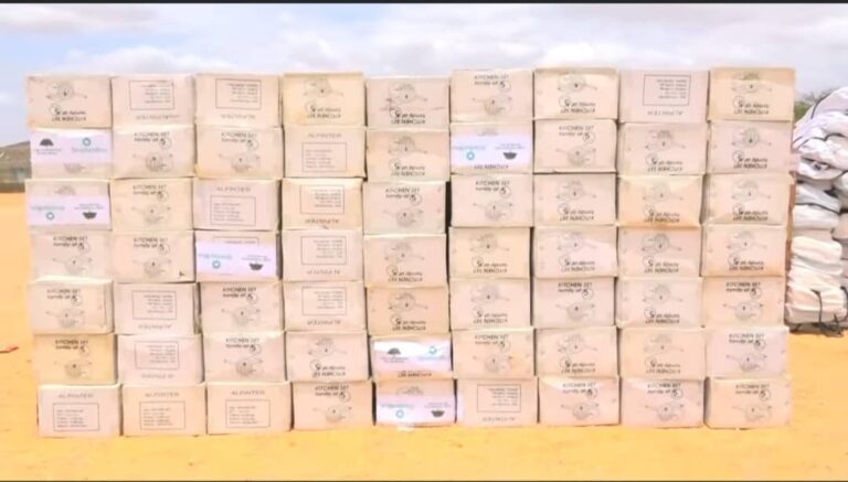 Diyaarado siday Shixnado gargaara oo gaaray Magaalada Beledweyne.