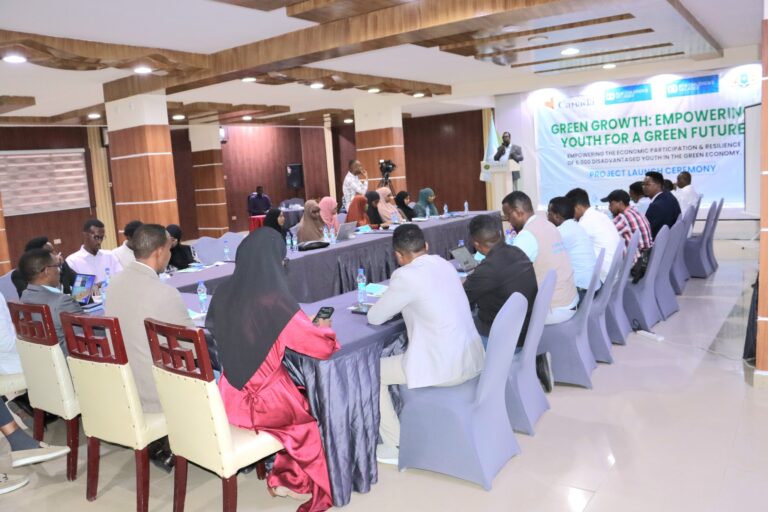 Mashruuc loogu tala-galay awood siinta Dhalinyarada oo Muqdisho laga daahfuray..