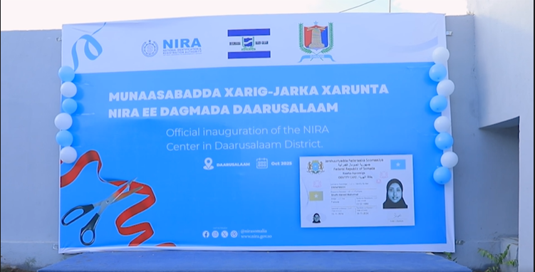 Hay’adda NIRA oo  xarun cusub ka hirgalisay degmada Daarusalaam ee gobolka Banaadir